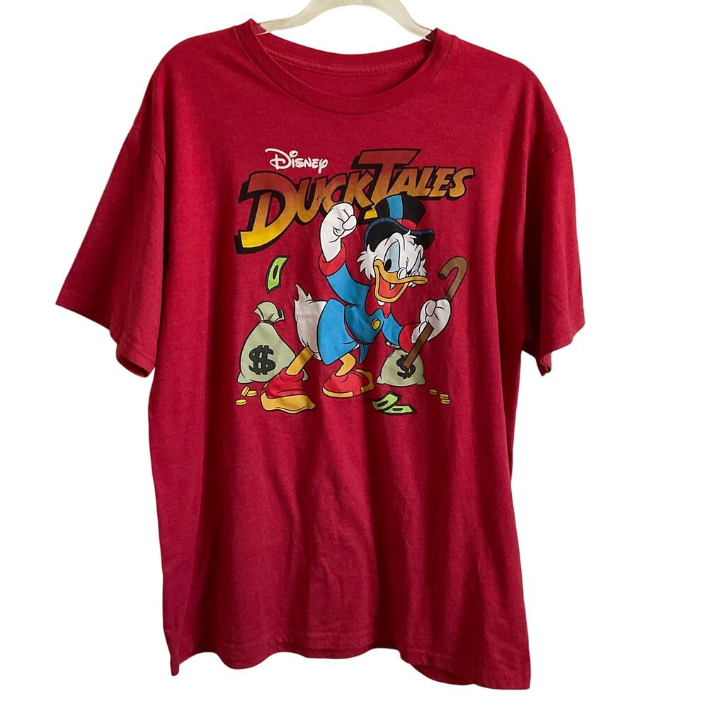 Disney Men’s XL Duck Tales Casual T Shirt‎ Vacation Park Day